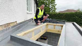 How to Install a Frameless Skylight  Skylights1 [upl. by Naitsihc]