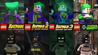 Batman Characters Evolution in All Lego Batman Videogames [upl. by Shep]