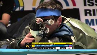 50m Mens Rifle 3 Positions final  Munich 2013 ISSF World Cup [upl. by Ahsimaj]