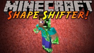 Minecraft Mod Showcase  SHAPE SHIFTER [upl. by Awhsoj]