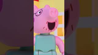 Valentines Day💘 PeppaPig Shorts LEGODUPLO [upl. by Atneuqal]