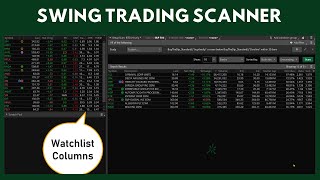 Swing Trading Scanner for ThinkorSwim [upl. by Let]