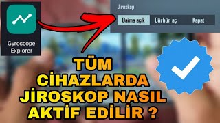 JİROSKOP OLMAYAN TELEFONA JİROSKOP EKLEME PUBG MOBİLE  JİROSKOP ÇALIŞMIYOR ÇÖZÜMÜ [upl. by Calia]