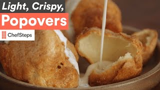 How To Make Light CrazyCrisp Popovers [upl. by Eliga891]