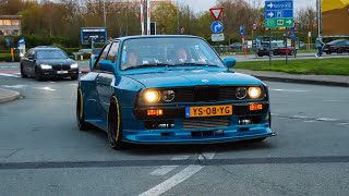 400HP BMW E30 Coupe W LTO Widebody Kit  Accelerations Start up details [upl. by Cordell]