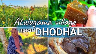 Srilankan Best Dhodhal recipe in tamil  Atulugama Village  Naveenas Tiny Tips  kalu dhodhal [upl. by Dalia705]