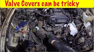 Ford 54 3V Timing DIY Valve Cover Removal Part 3 [upl. by Idnyl]