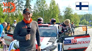 Shakedown Start Interviews  WRC Rally Finland 2023 [upl. by Lukin21]