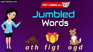 Jumbled Words  Jumbled Words For Kids  Jumbled Letters  Jumble Words Tricks  English Grammar [upl. by Abeu]