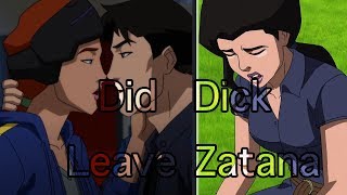 Why did Dick leave Zatana   Young Justice Season 3 [upl. by Tehc]