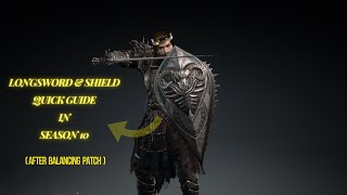 Conquerors Blade Longsword amp Shield Class Guide [upl. by Bergmann]