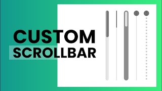 Custom Scrollbars Using HTML CSS And JQuery  Customize Scrollbars  Web dev [upl. by Shae860]