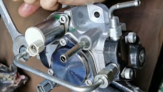 Disassembling the injector pump on the lister diesel [upl. by Cristal162]