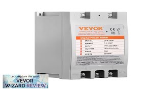 VEVOR 3 Phase Converter 10HP 30A 220V Single Phase to 3 Review [upl. by Slater508]