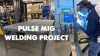 Pulse MIG Project with Millermatic 255 [upl. by Jennee500]