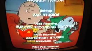 Closing to Its The Pied Piper Charlie Brown 2000 VHS Version 2 [upl. by Tod]