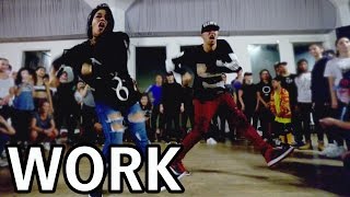 WORK  Rihanna Dance Video  MattSteffanina Choreography ft FikShun [upl. by Newsom]