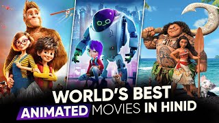 Top 10 Best Animation Movies in Hindi  Best Hollywood Animated Movies in Hindi List  Movies Bolt [upl. by Marthe]