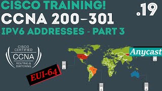 Cisco  CCNA Certification 200301  IPv6 EUI Anycast and Static Routing 19 [upl. by Poppas]