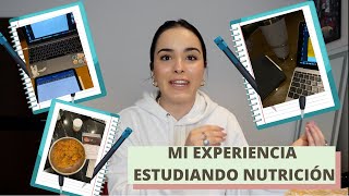 MI EXPERIENCIA ESTUDIANDO NUTRICIÓN  primer año de la carrera  AlSnackFit [upl. by Akemihs]