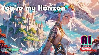 Youre my Horizon  Music by AI [upl. by Mir934]