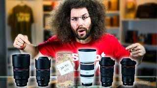 My “ULTIMATE” CANON MIRRORLESS RF LENS KIT [upl. by Nolyarg]