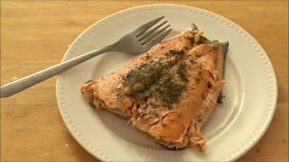 How to Cook Fish Salmon in the MICROWAVE [upl. by Ahsoym977]