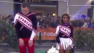 Spartan Cheerleaders Willie Geist Tamron Hall TODAYs SNL Halloween [upl. by Mulry]