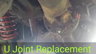 Ford Ranger U Joint Replacement  Installation [upl. by Arabel]