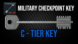 Military Checkpoint Key  Guide  Escape from Tarkov [upl. by Eladnor]