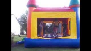 Castle Bounce House  Westfield Indiana [upl. by Meeki881]