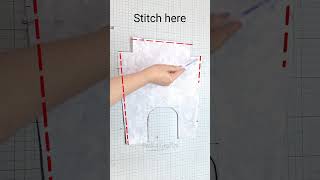 DIY tote bag tutorial super easy shorts diy tutorial sewingideas sewing sewingproject [upl. by Virginia293]