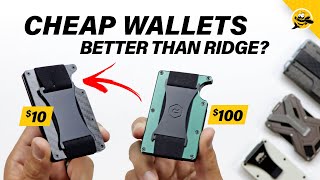 CHEAP WALLETS Better Than Ridge Wallet [upl. by Nylyoj]