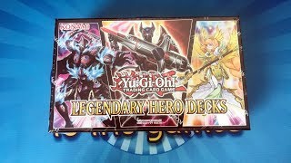 Legendary Hero Decks OpeningUnboxing Yugioh Karten [upl. by Irrehc]