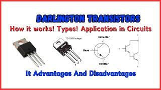 Darlington Transistors  High Amp BJT Amplifier amp Switch NPNPNP [upl. by Lari]