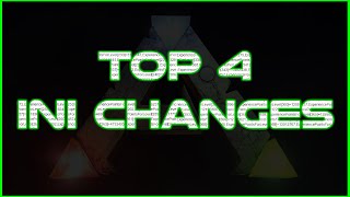 ARK Survival Evolved  Top 4 ini File Changes [upl. by Zetnahs]