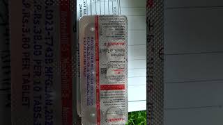 Levocetirizine 5mg 8 strip montehill 5 alenvision [upl. by Pilihp773]