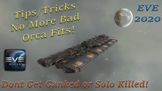 My Best High Sec Solo amp Fleet Orca Fits to Fight off Gankers EVE 2020 Updated Fits [upl. by Ativ126]