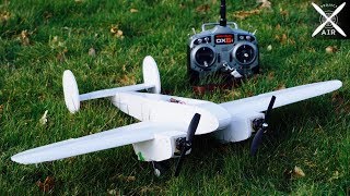 TWIN ENGINE RC Plane Build Video [upl. by Rainwater]