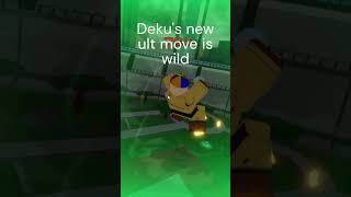 Dekus new move is INSANE robloxheroesbattlegrounds saitamabattlegrounds battlegroundsanime [upl. by Breeze]