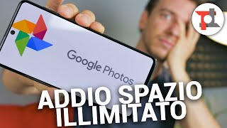 GOOGLE FOTO ADDIO spazio ILLIMITATO Ecco le ALTERNATIVE [upl. by Absa]