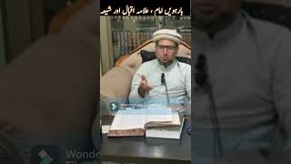 12th Imam Allama Iqbal Aur Shia Brother Kashif Ali shorts [upl. by Yllime844]