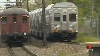 History of Sydney Trains quotSydneys Trainsquot 7 NEWS 2162014 Flashback Report [upl. by Dolphin]