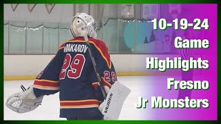 Game Highlights Monsters 14U 101924 [upl. by Alleoj]