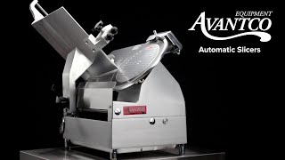 Avantco Automatic Slicers [upl. by Nilyram667]