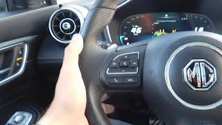 MG HS  How to use Cruise Control [upl. by Vonny504]