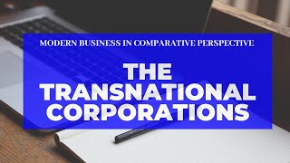 Transnational Corporations  MBCP [upl. by Reube]