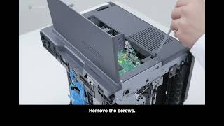 MX622 Lexmark Fuser Removal video [upl. by Asiak]