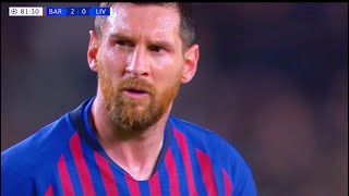 Leo Messi’s Freekick Against Liverpool Extended video II Barca 30 Liverpool II UCL 19 [upl. by Potash274]