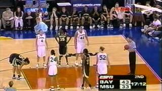 2005 NCAA Womens Basketball Championship  Baylor vs Michigan State Part 3 [upl. by Buzz451]